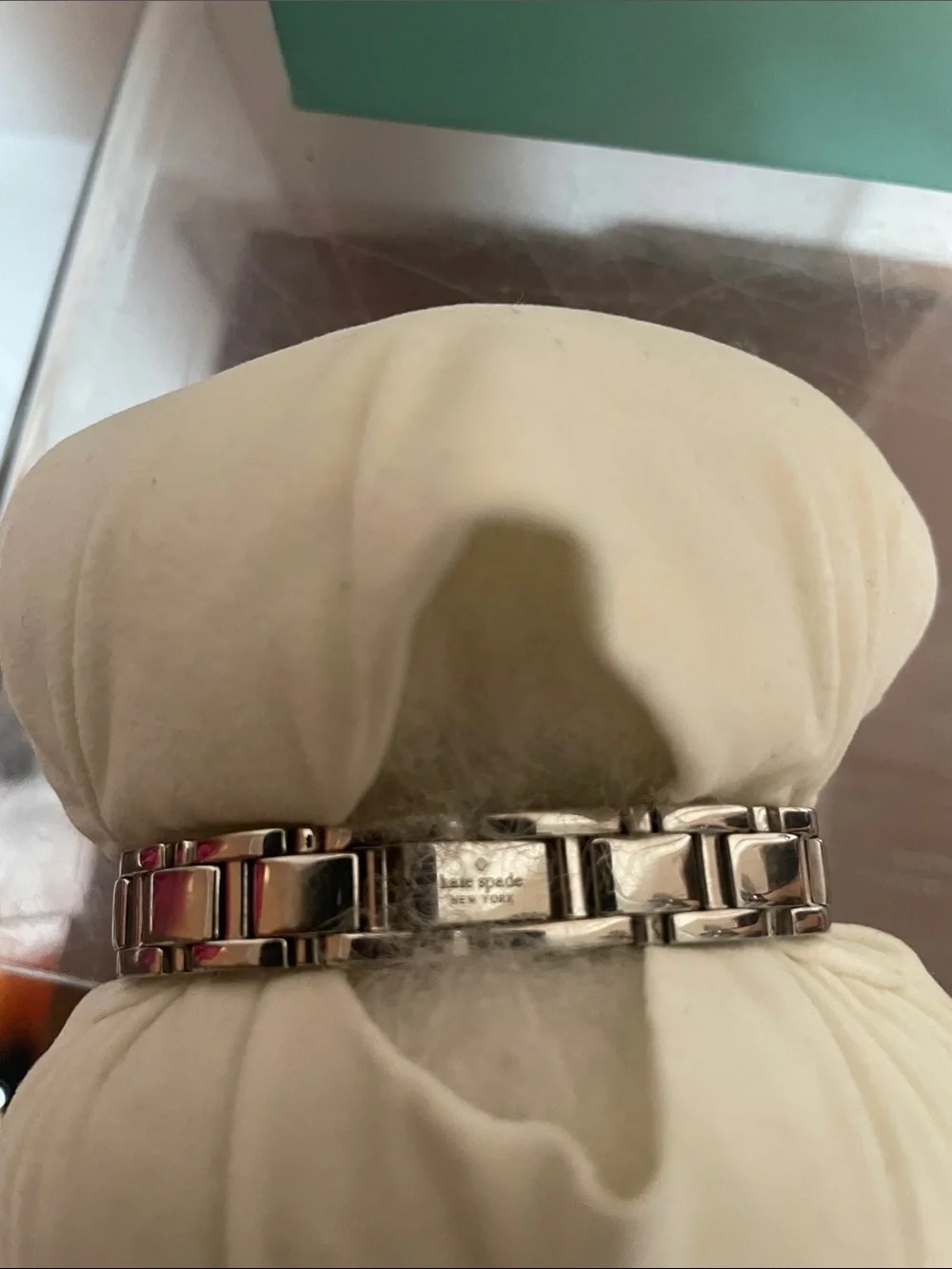 kate spade Silver Crystal-Accent Women's Watch - new in box with tag